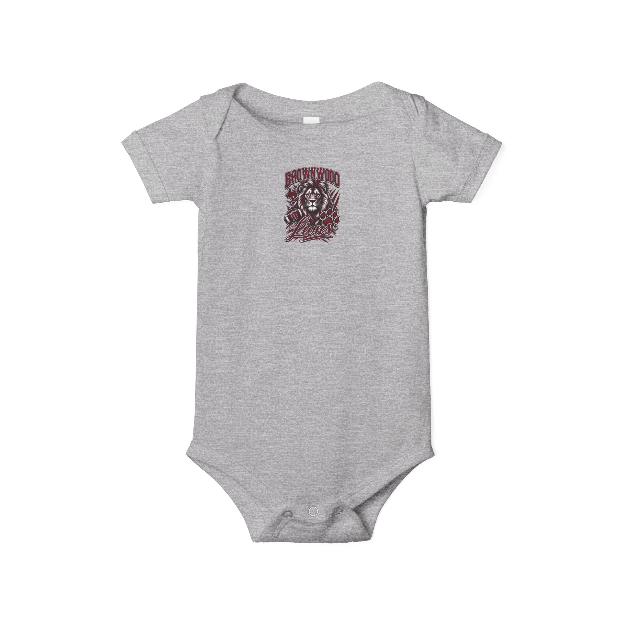 Brownwood Lions Infant Jersey One Piece