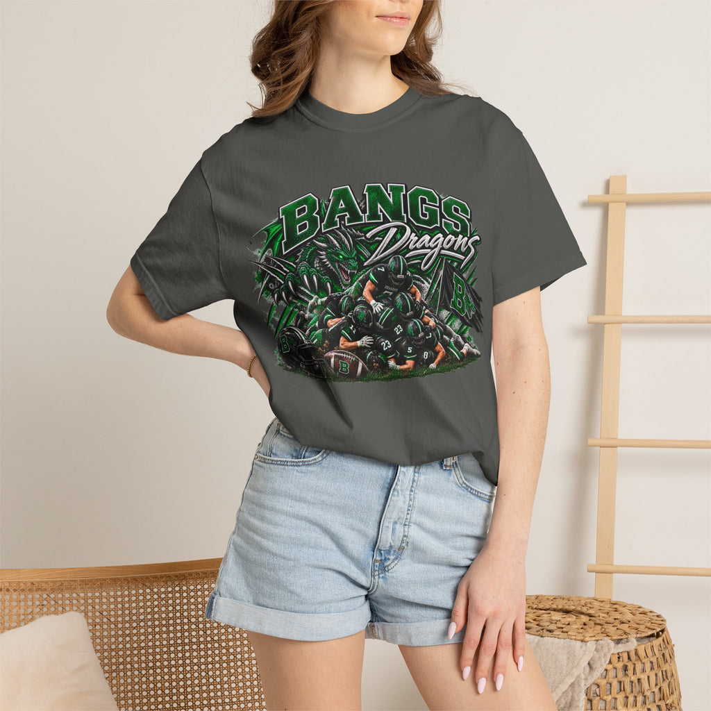 Dragon Team Graphic T-Shirt — “Bangs Dragons” School Spirit Tee