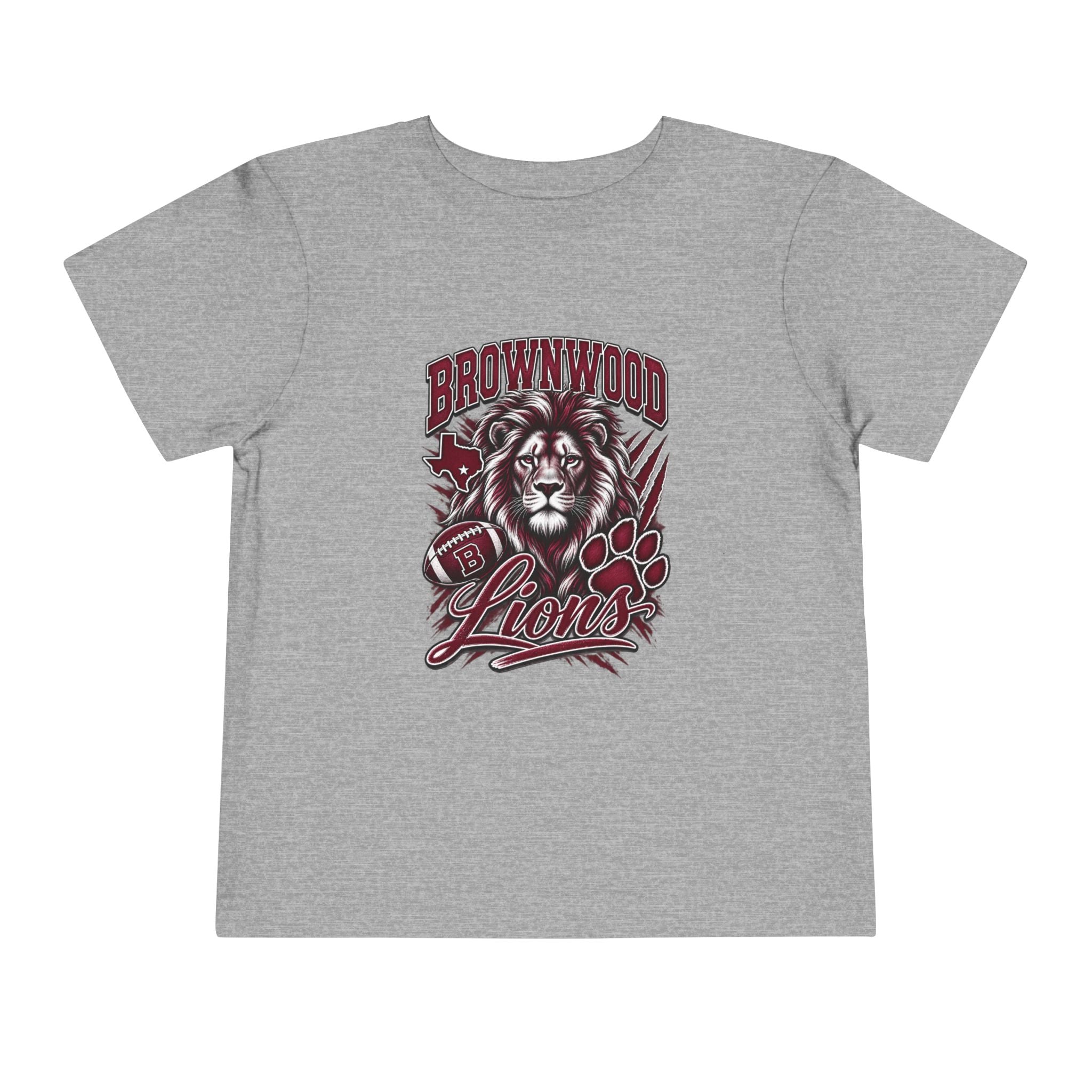 Brownwood Lions Toddler Short Sleeve Tee