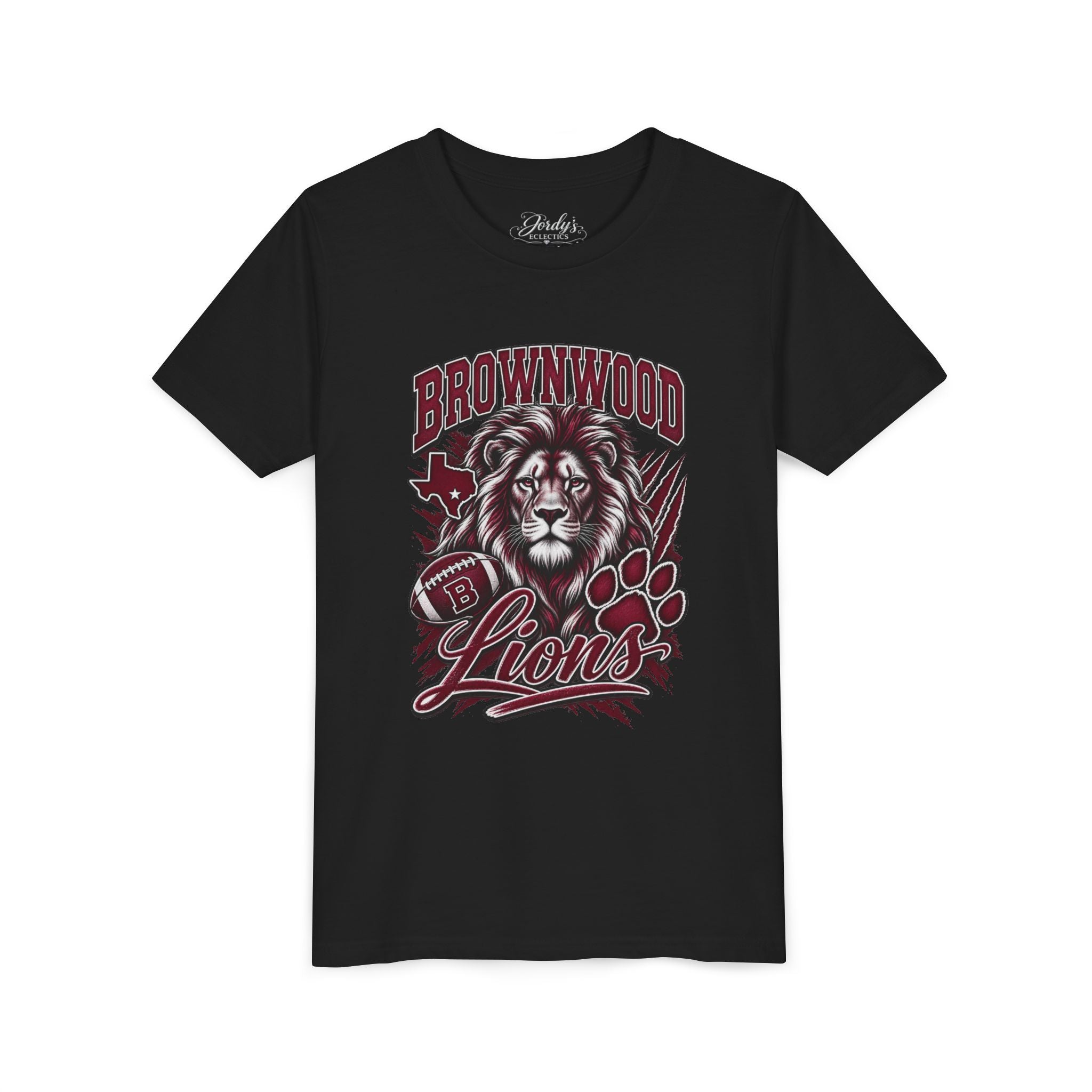 Brownwood Lions Youth Short Sleeve Tee
