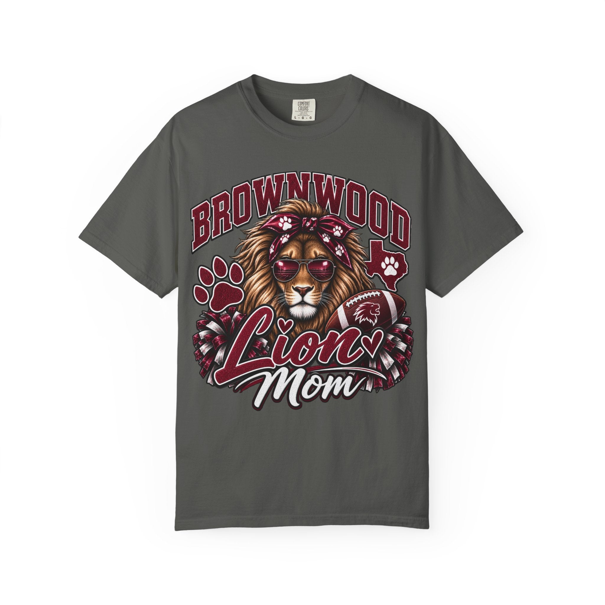 Brownwood Lions Mom T-shirt