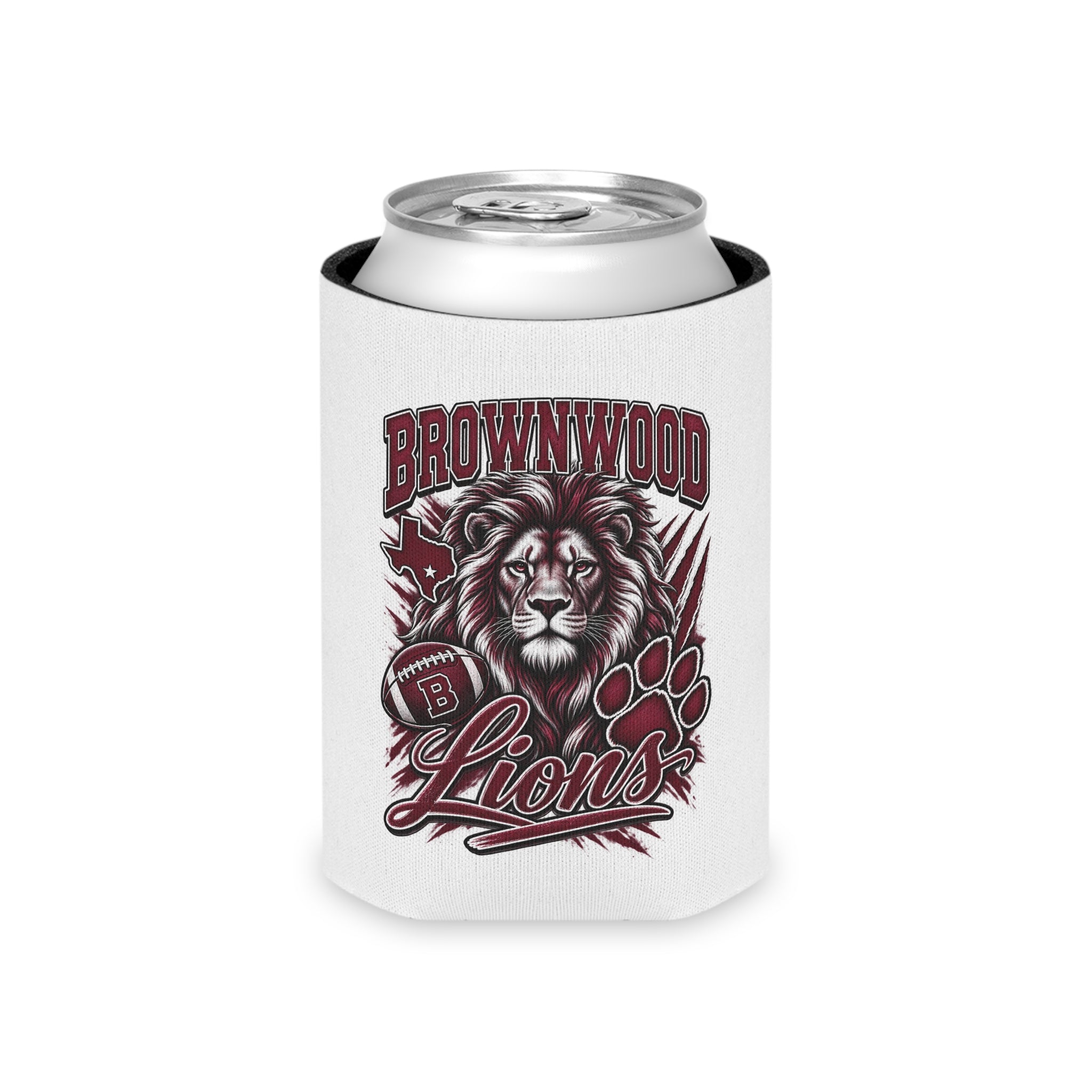 Brownwood Lions Can Cooler
