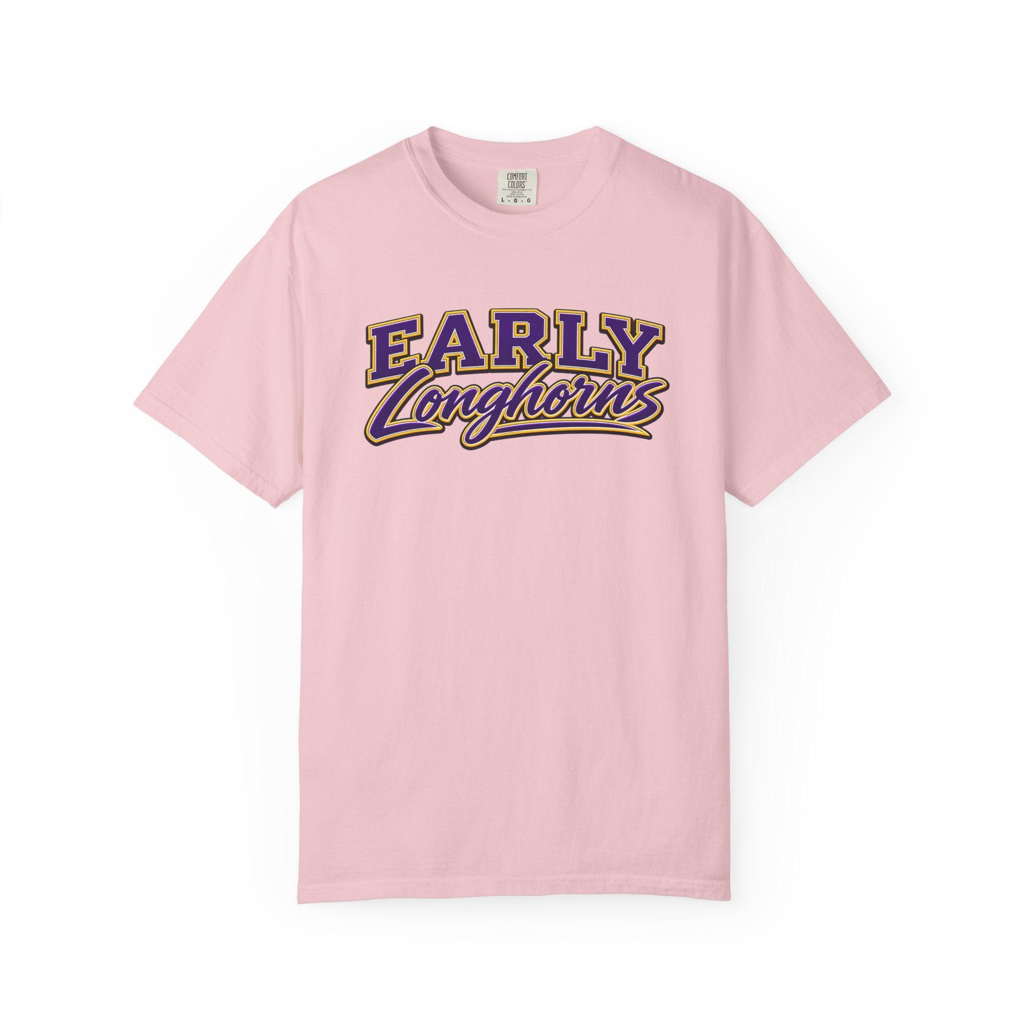Early Longhorns T-Shirt — Family Football Back Design (EMAIL FOR A DESIGN THAT HAS YOUR NAME AND #)