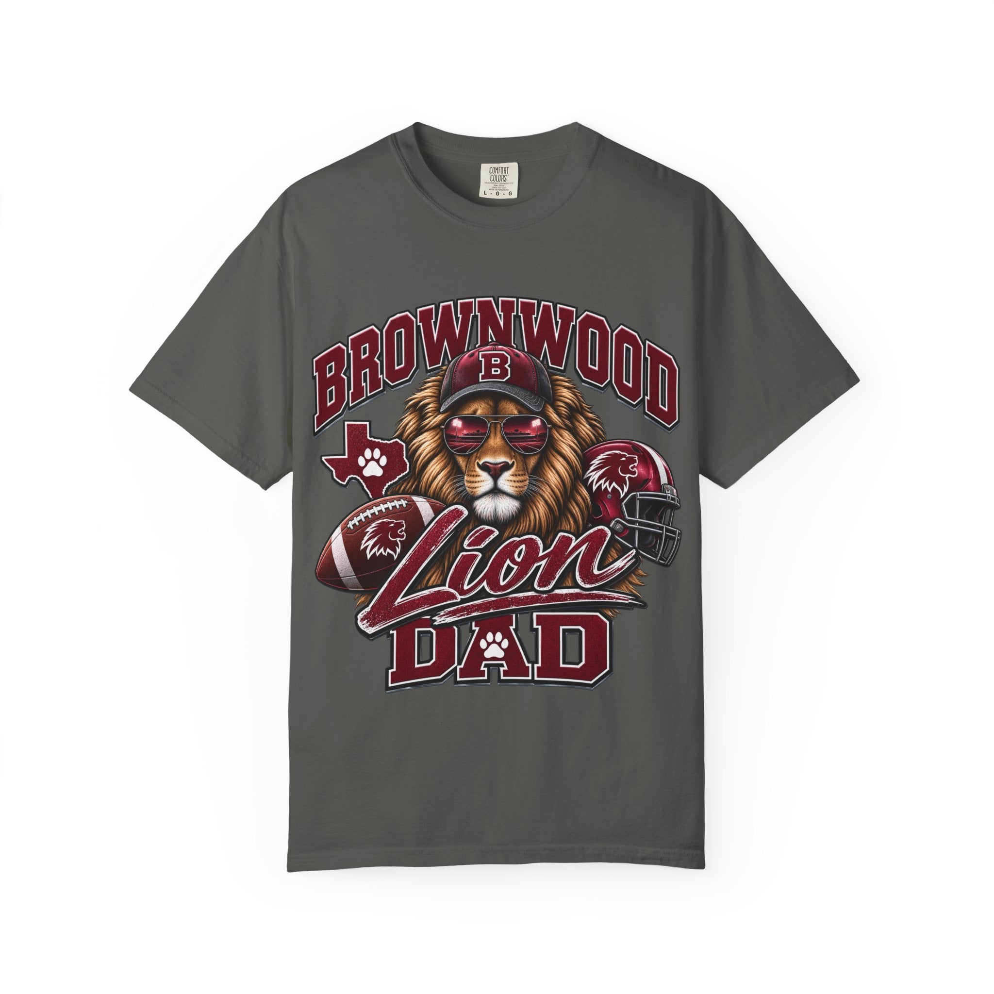 Brownwood Lion Dad T-Shirt