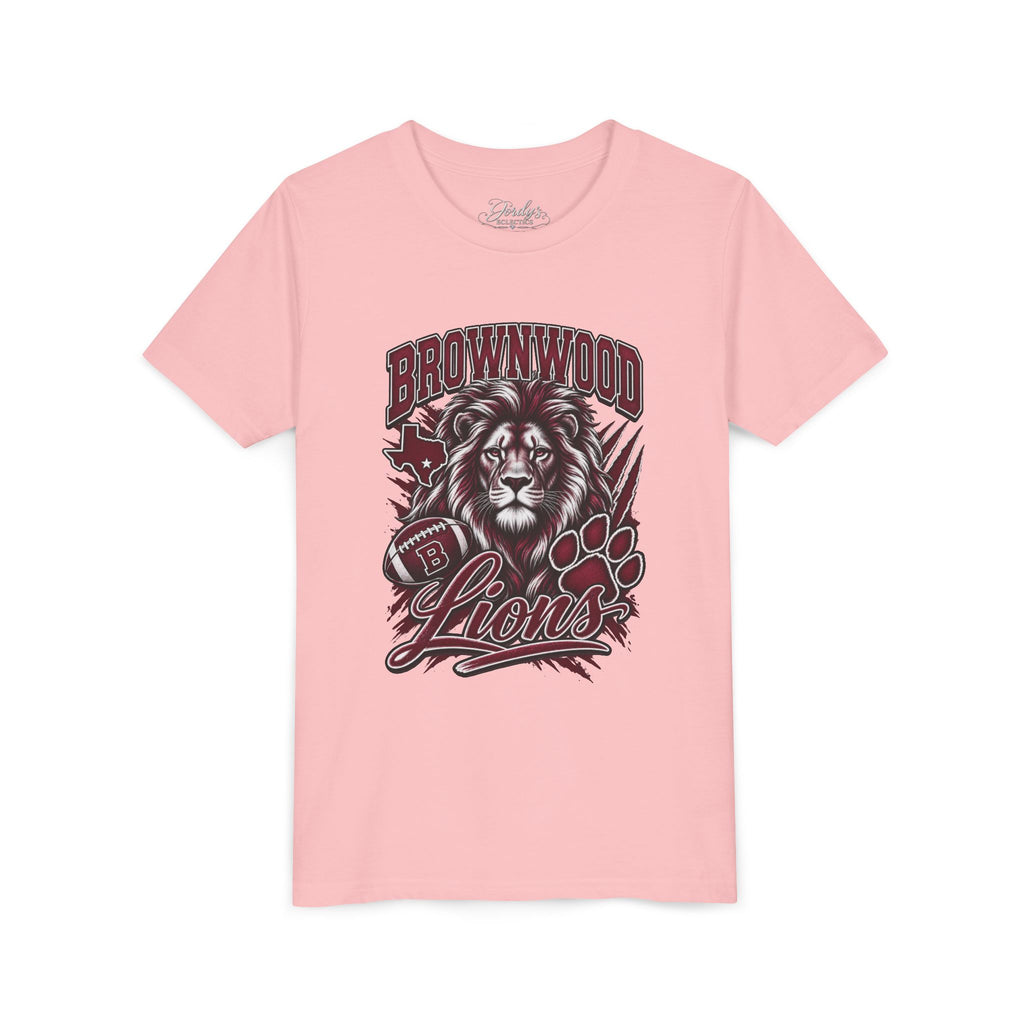 Brownwood Lions Youth Short Sleeve Tee