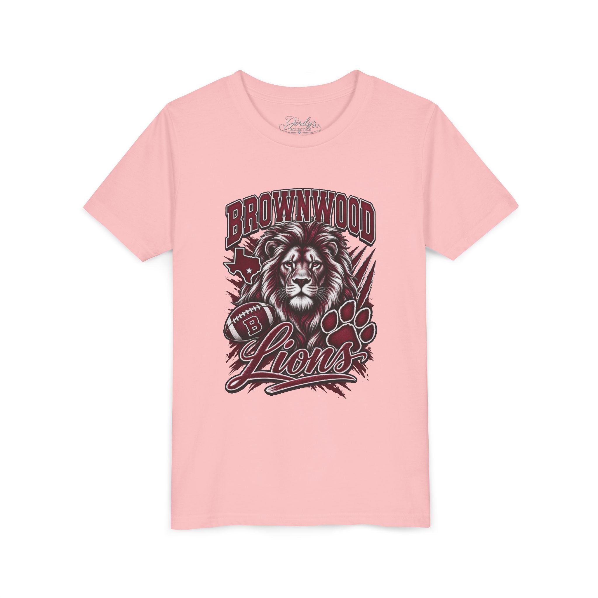 Brownwood Lions Youth Short Sleeve Tee