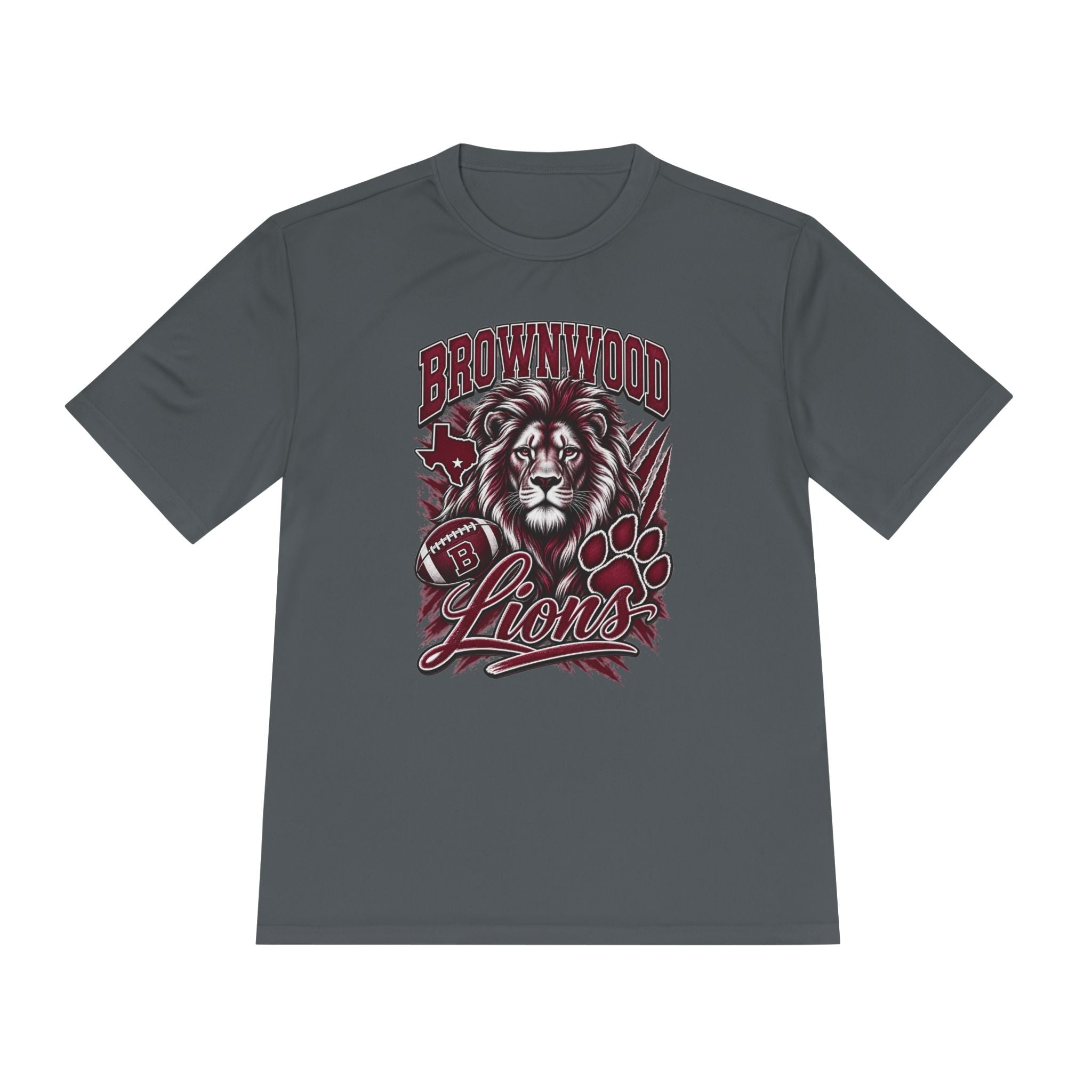 Brownwood Lions Unisex Moisture Wicking Tee