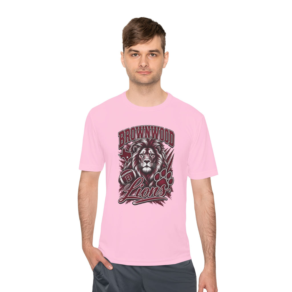 Brownwood Lions Unisex Moisture Wicking Tee