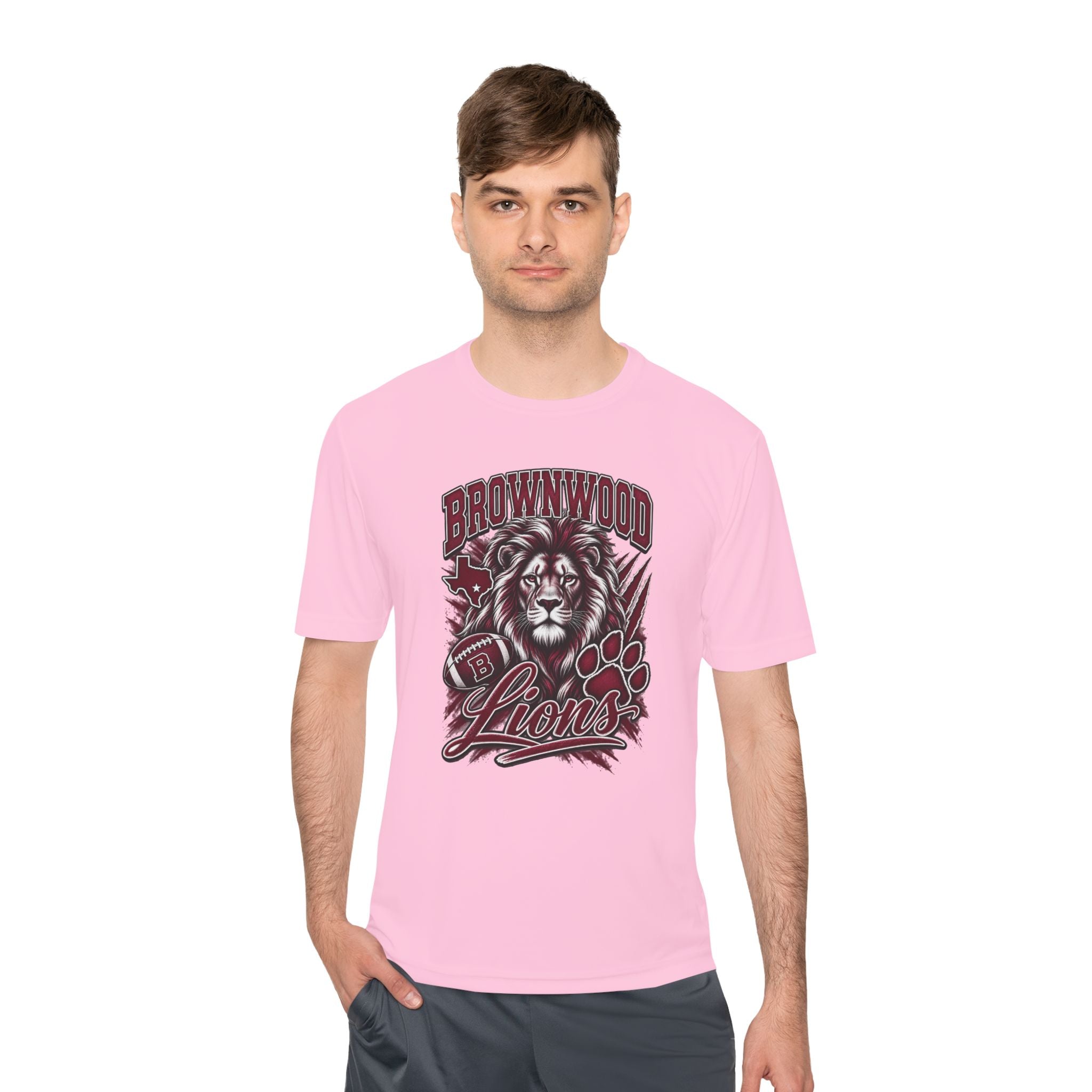 Brownwood Lions Unisex Moisture Wicking Tee