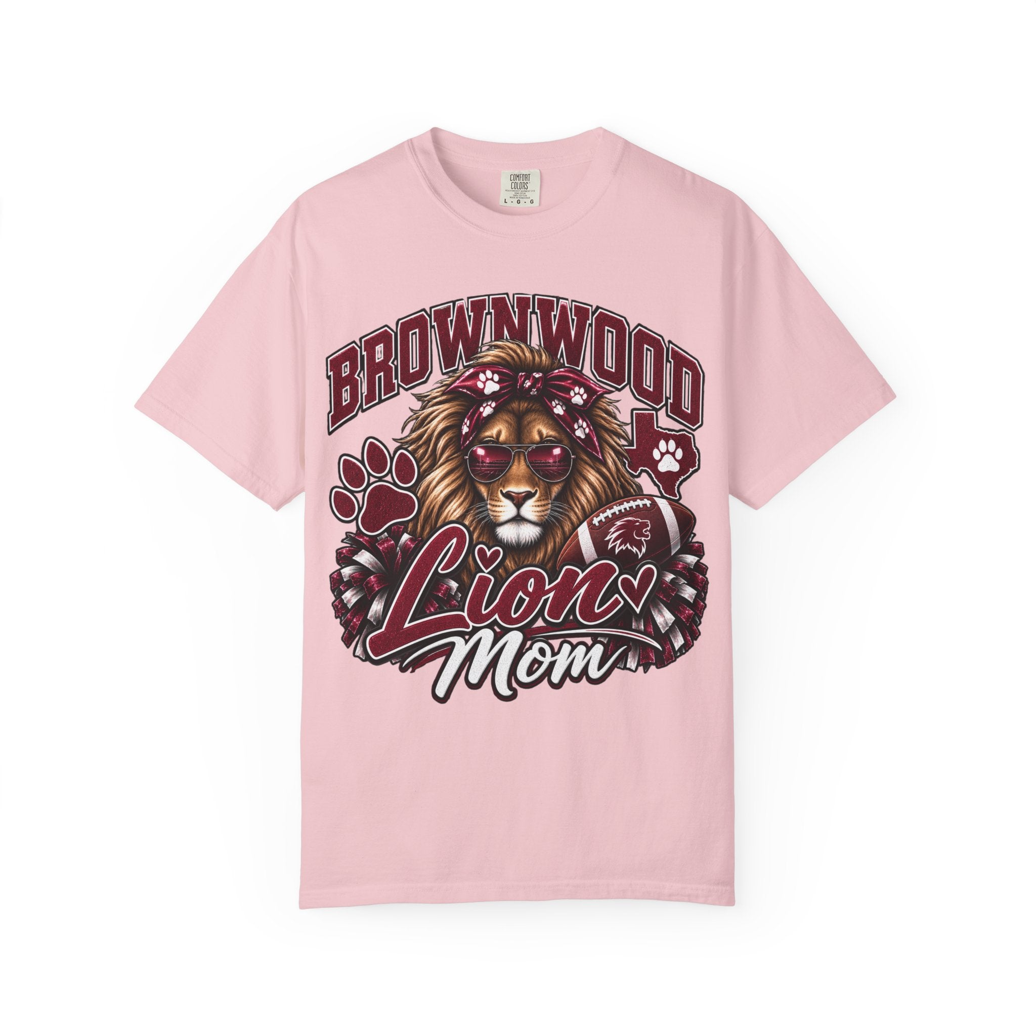 Brownwood Lions Mom T-shirt