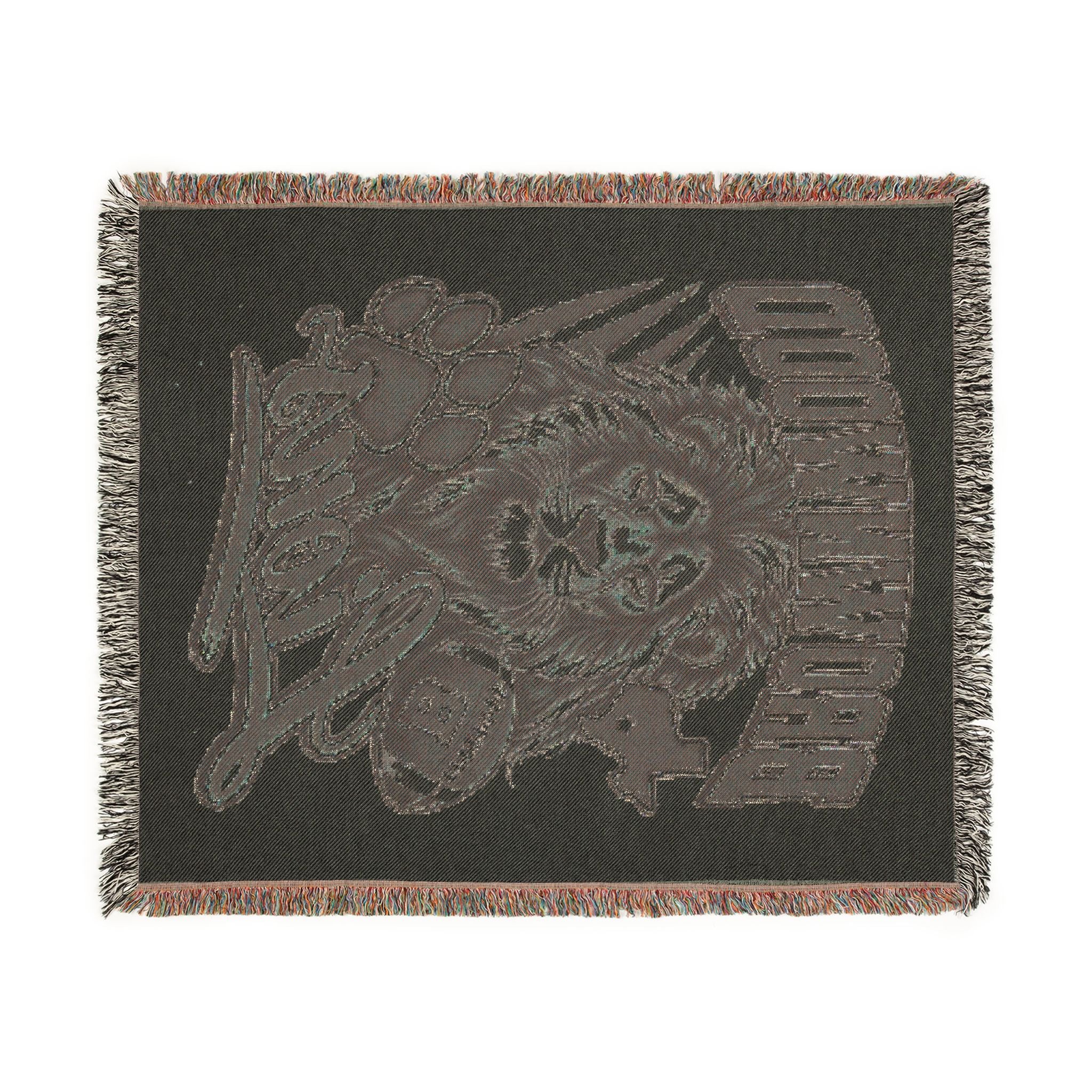 Brownwood Lions Woven Blanket