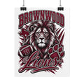 Brownwood Lions Rolled Posters