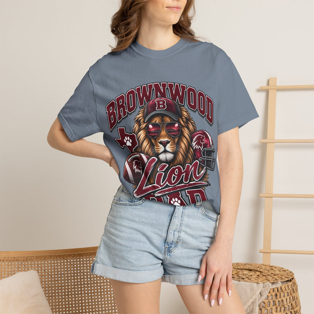 Brownwood Lion Dad T-Shirt