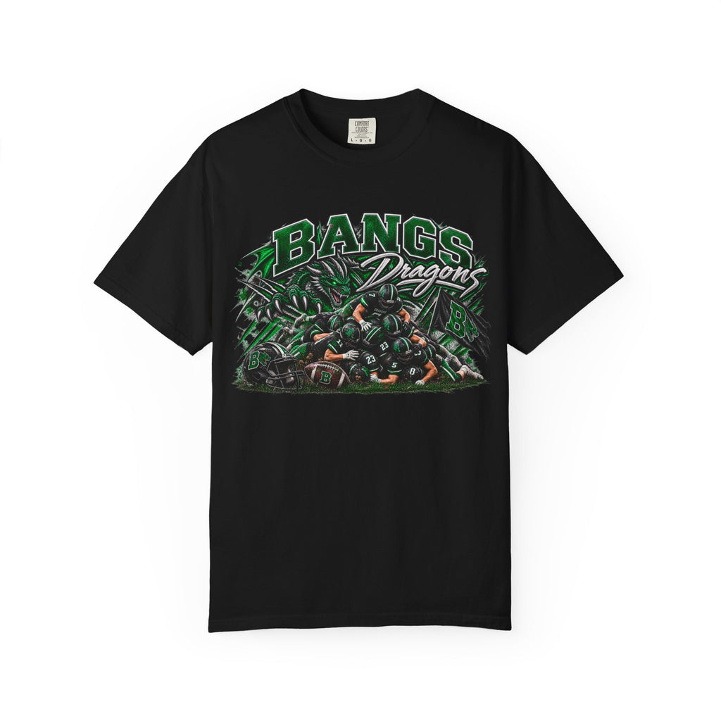 Dragon Team Graphic T-Shirt — “Bangs Dragons” School Spirit Tee