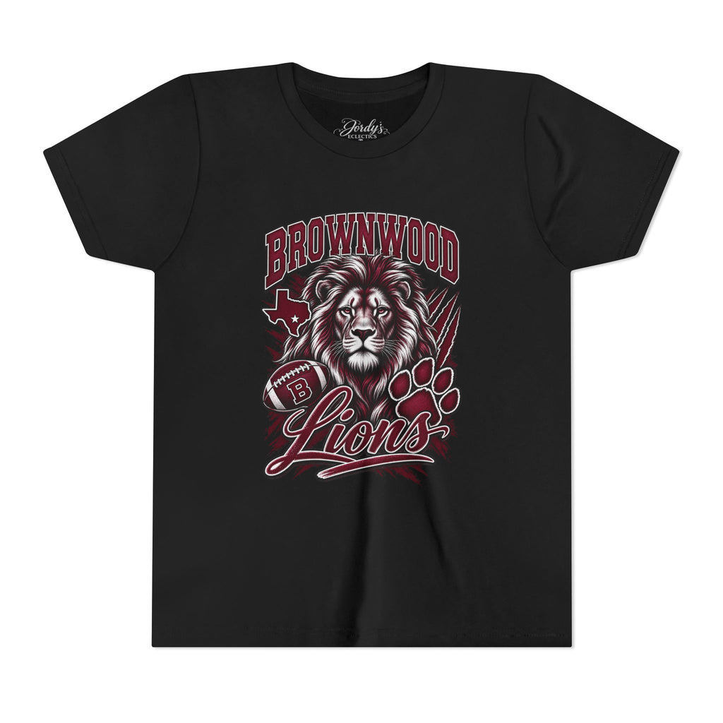 Brownwood Lions Youth Short Sleeve Tee