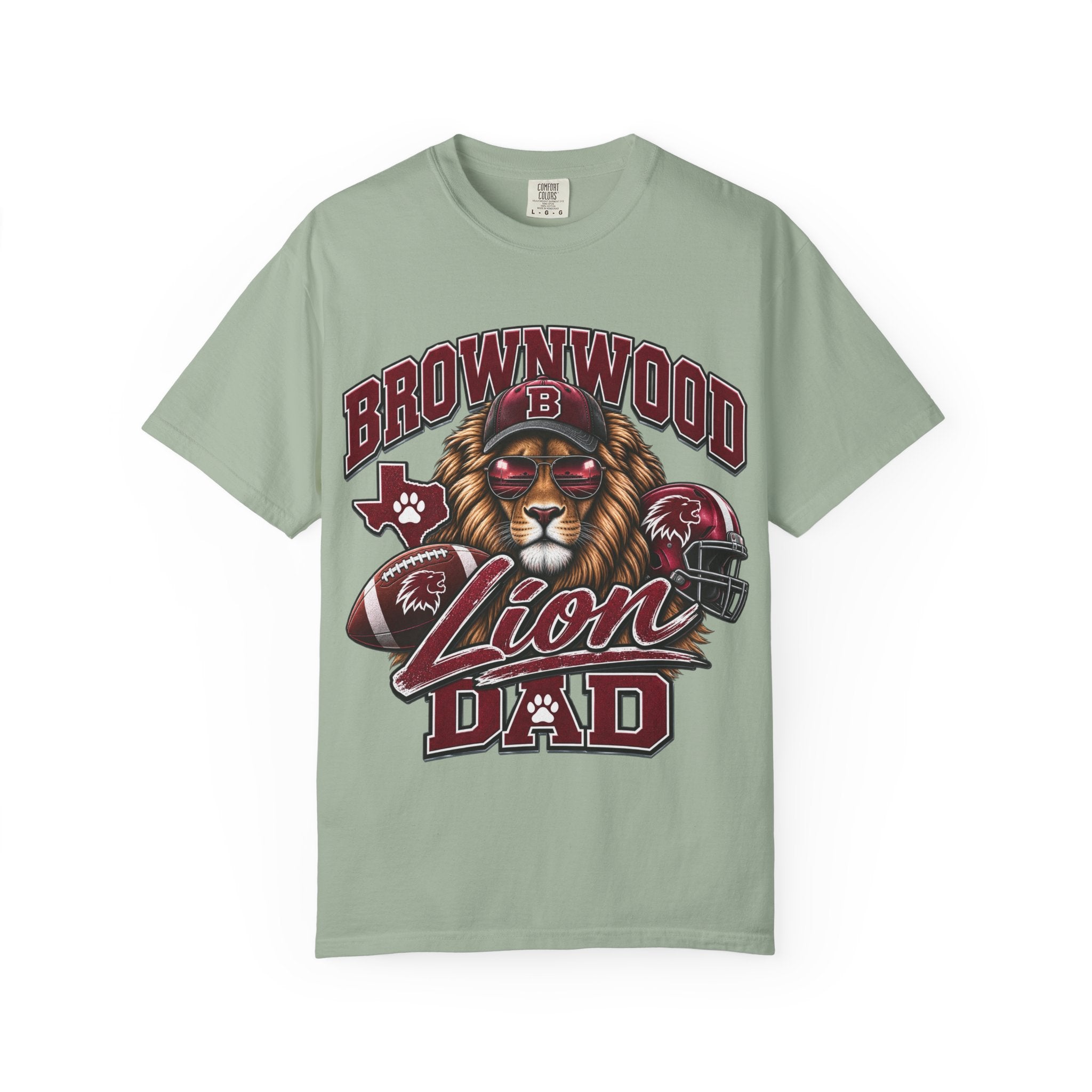 Brownwood Lion Dad T-Shirt