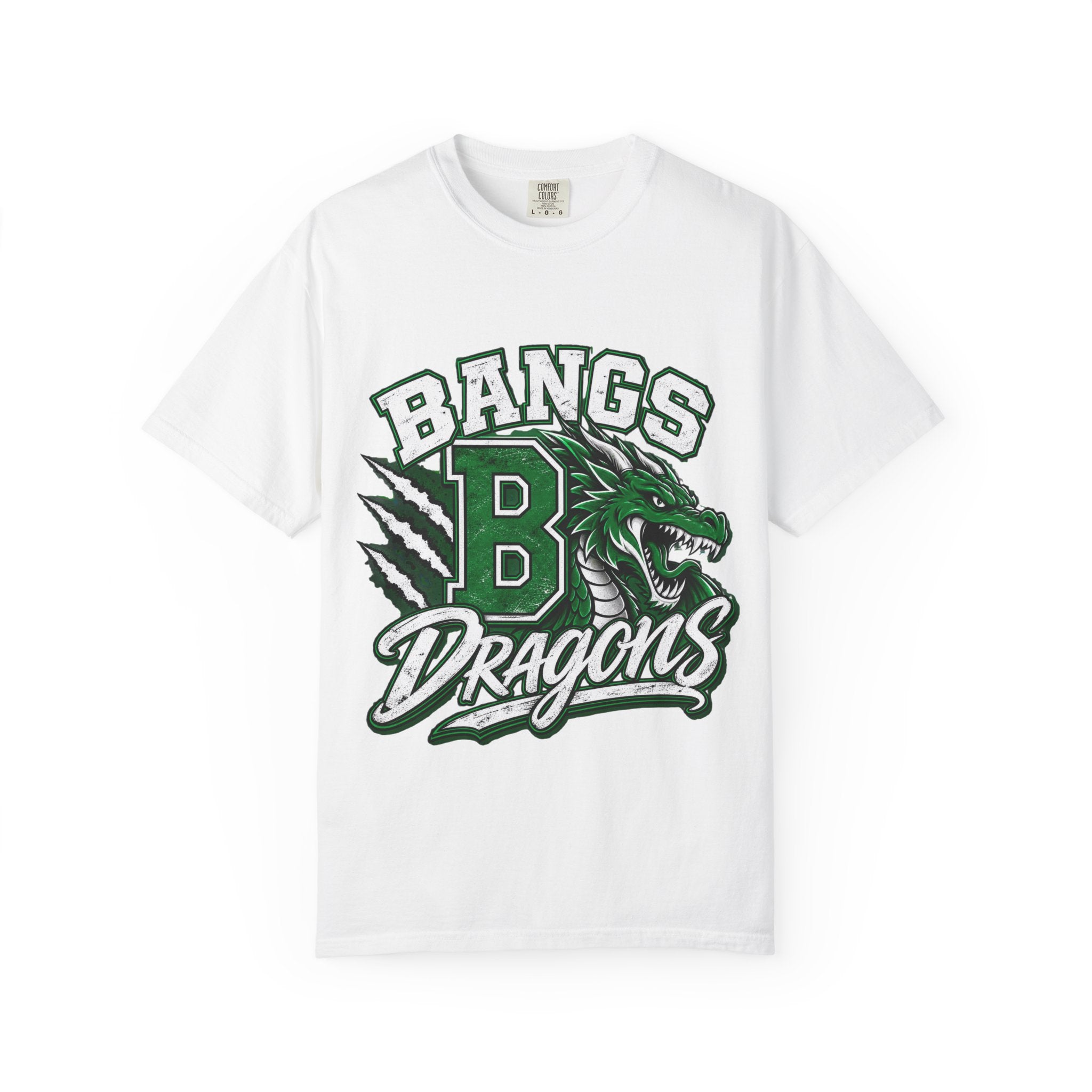 Bangs Dragons Graphic T-Shirt