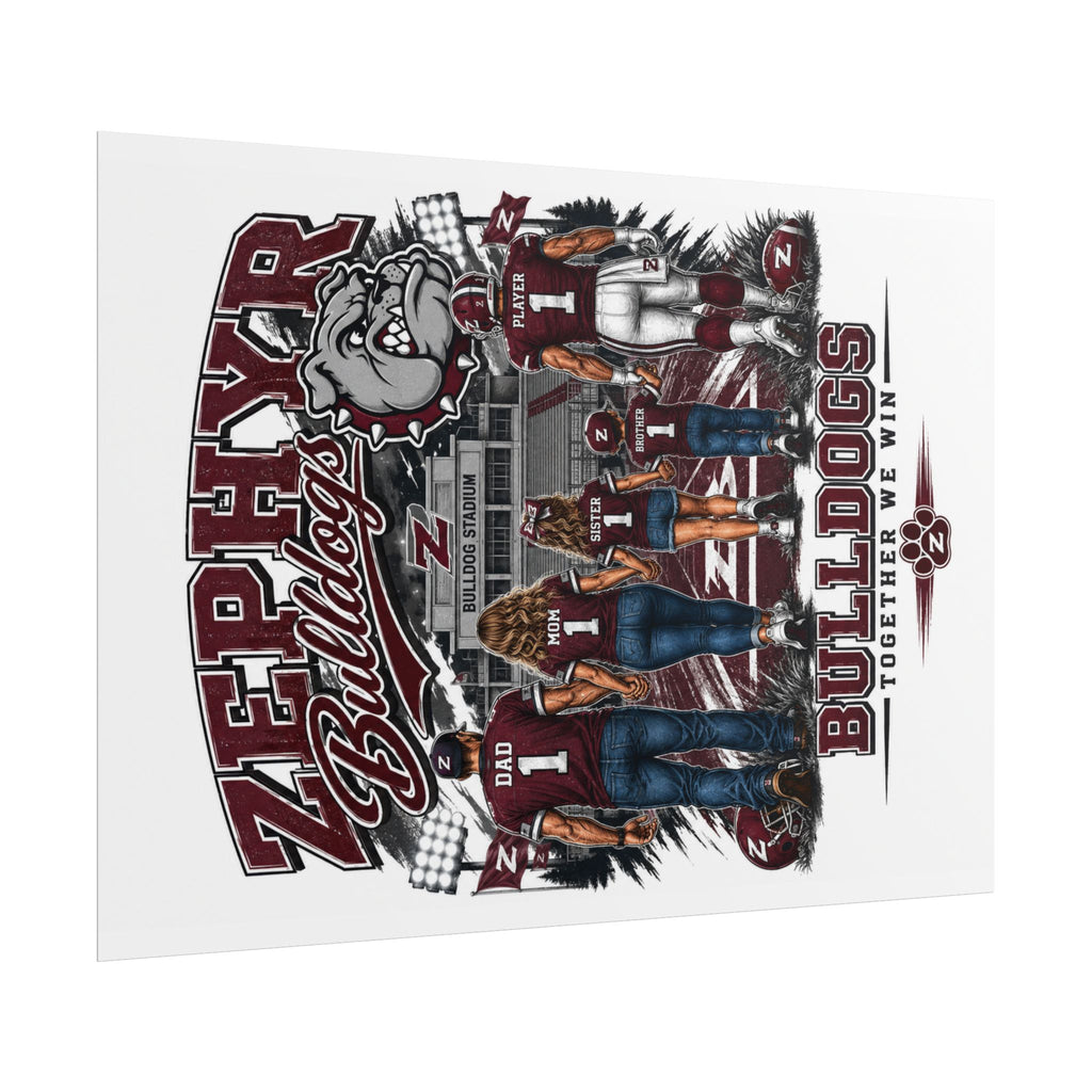 Zephyr Bulldogs Rolled Posters