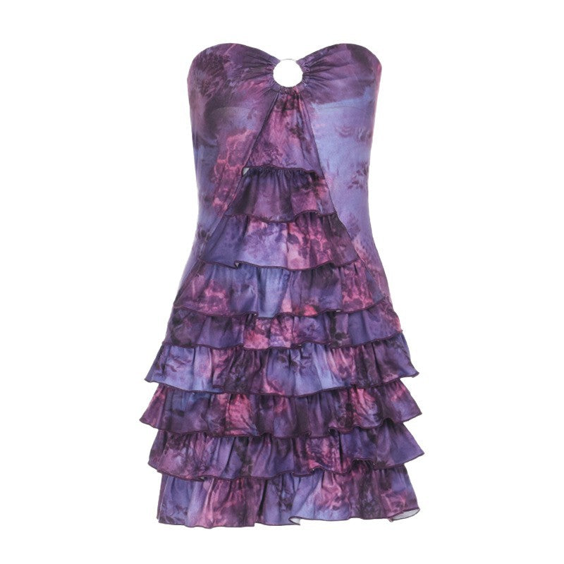 Sequin Tube Top Mini Dress