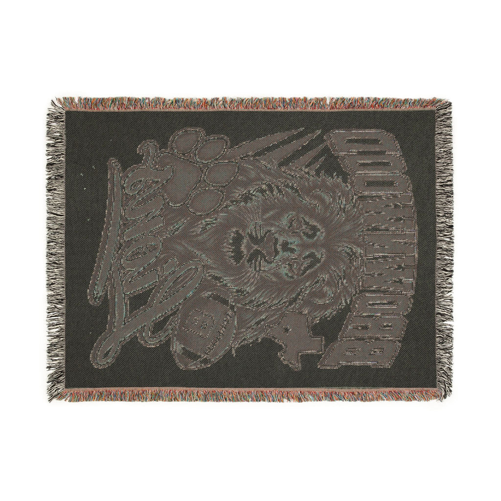 Brownwood Lions Woven Blanket