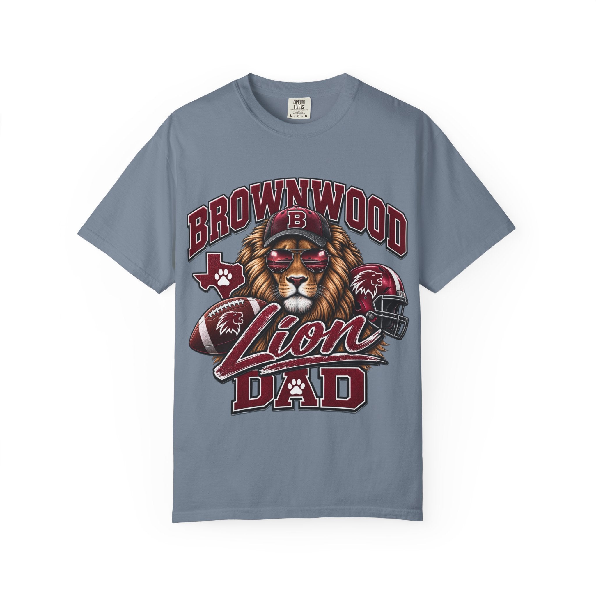 Brownwood Lion Dad T-Shirt