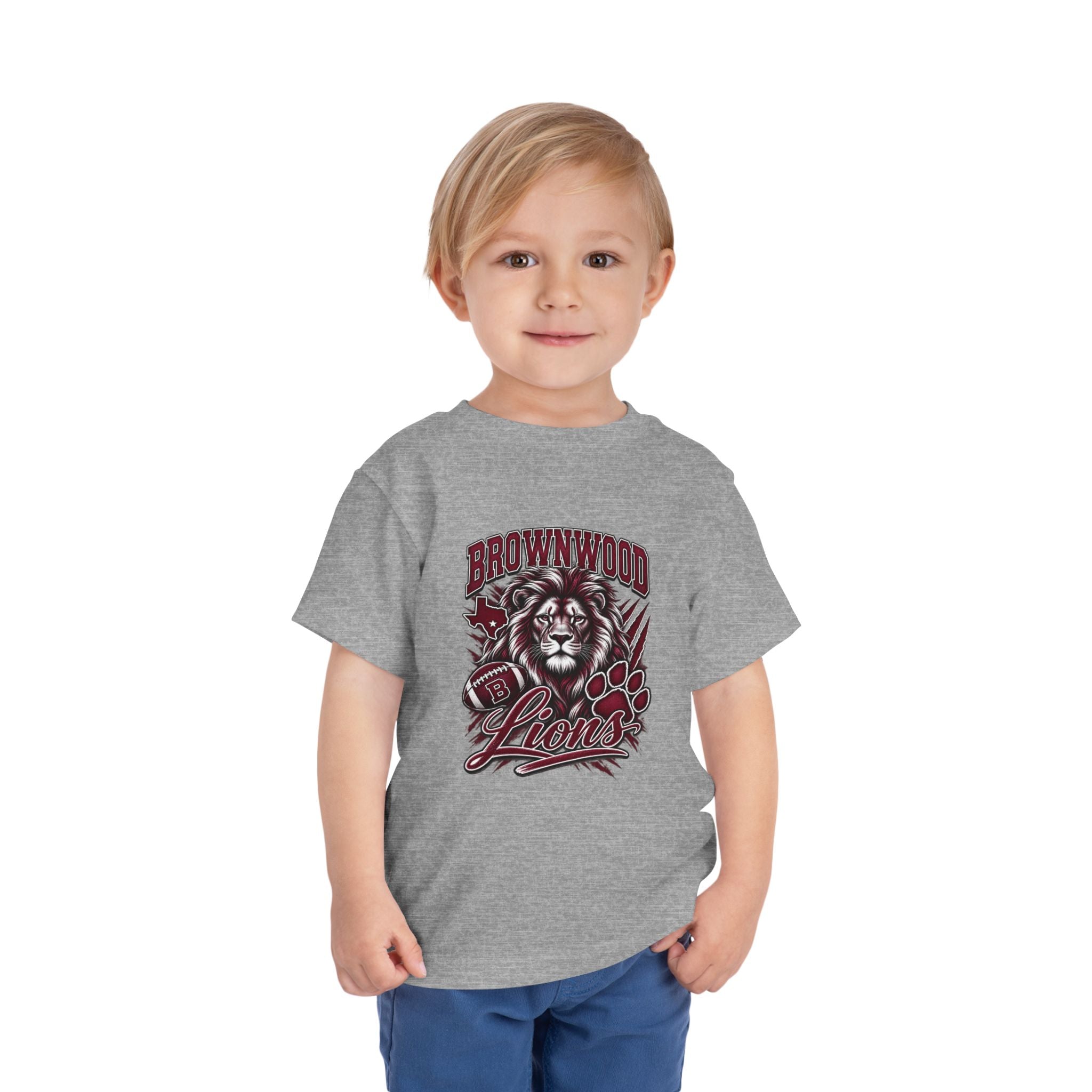 Brownwood Lions Toddler Short Sleeve Tee