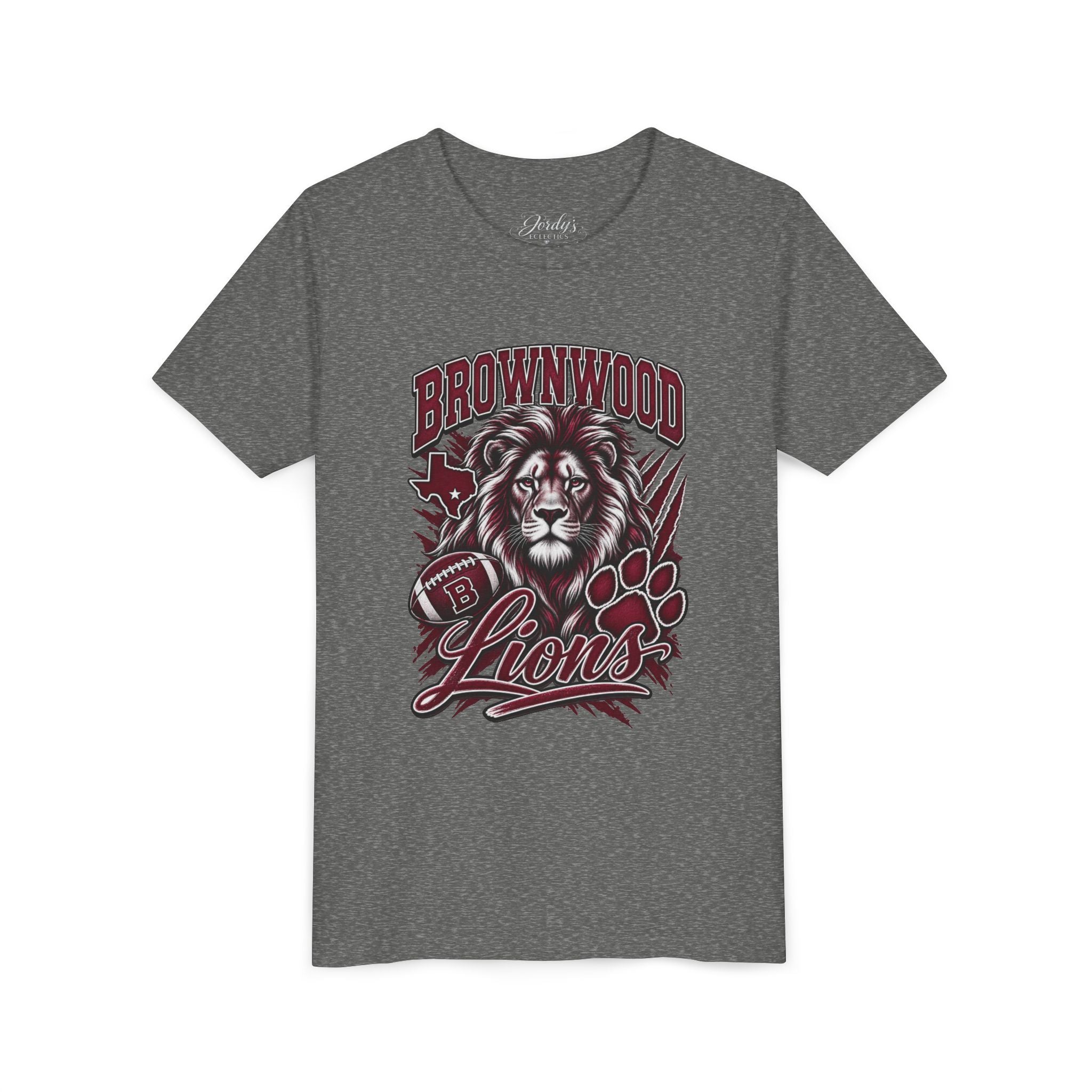 Brownwood Lions Youth Short Sleeve Tee